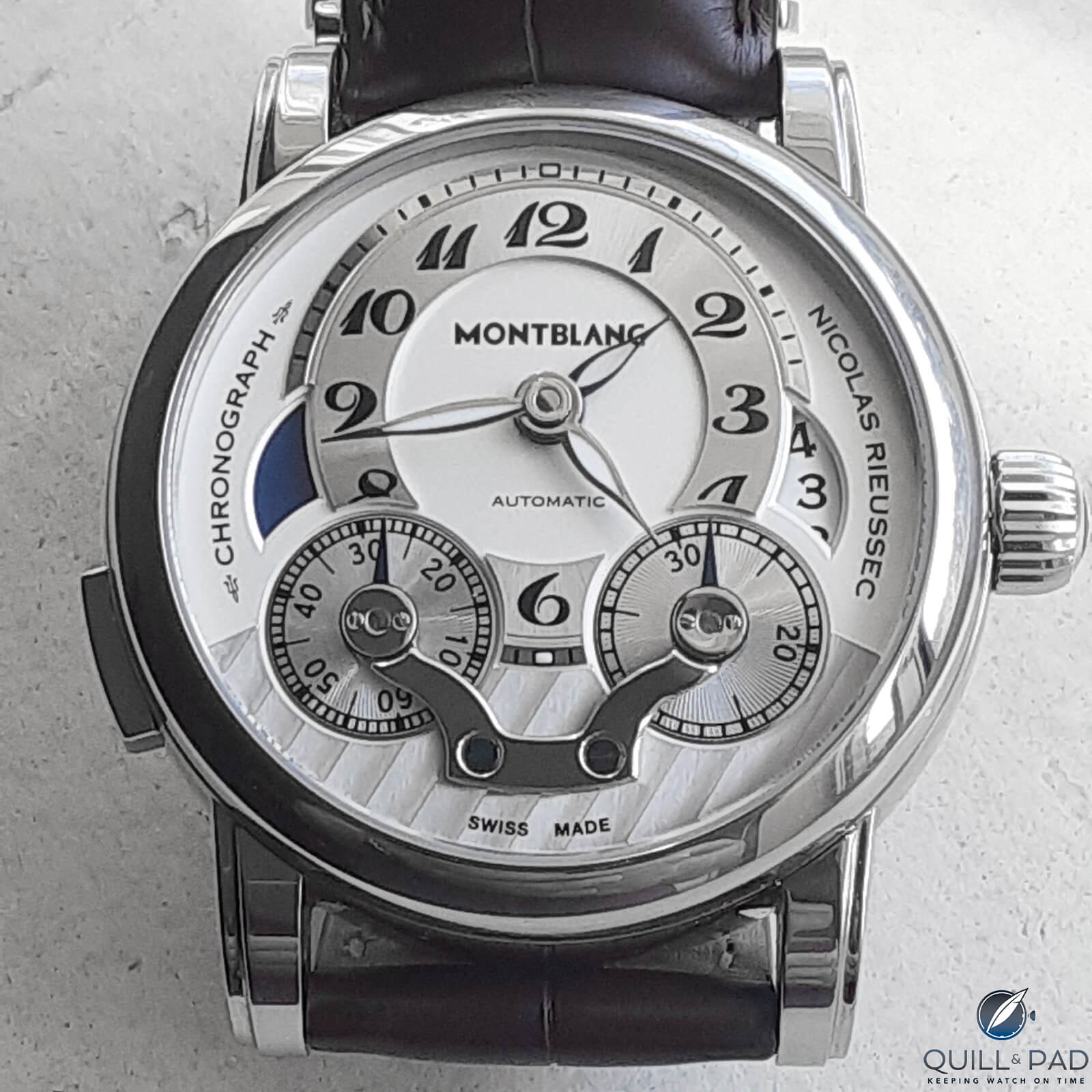 Montblanc Nicolas Rieussec GMT Chronograph: It Features the Combined Functionality of the Rolex Daytona & GMT in a Single Chronograph