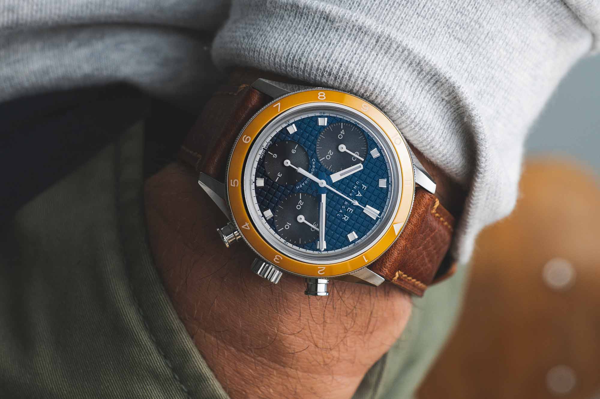Farer Debuts a New Chronograph Collection, the Chrono-Contempo