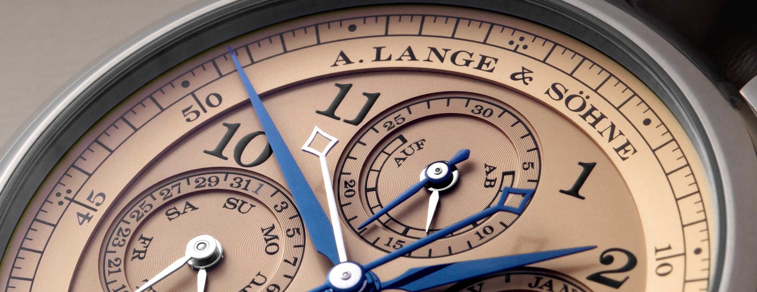 Under the Lens: A. Lange & Söhne 1815 Rattrapante Perpetual Calendar “Salmon”
