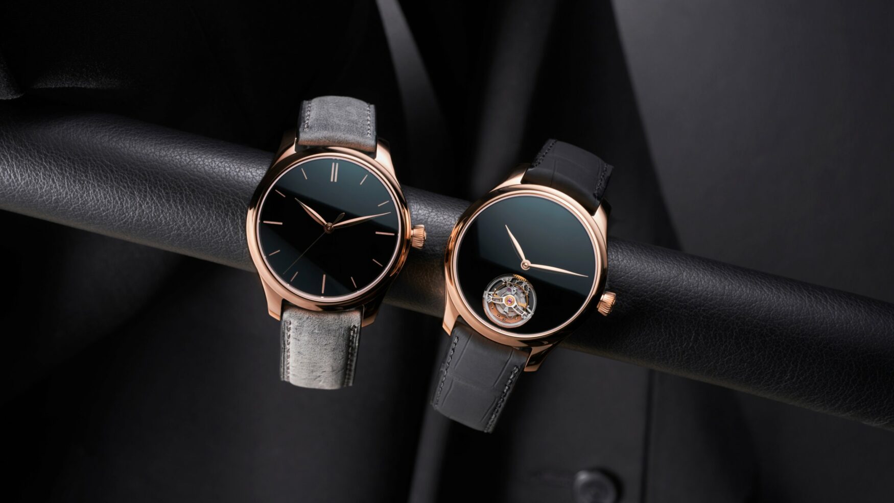 H. Moser & Cie. Endeavour Tourbillon Concept and Centre Seconds Vantablack