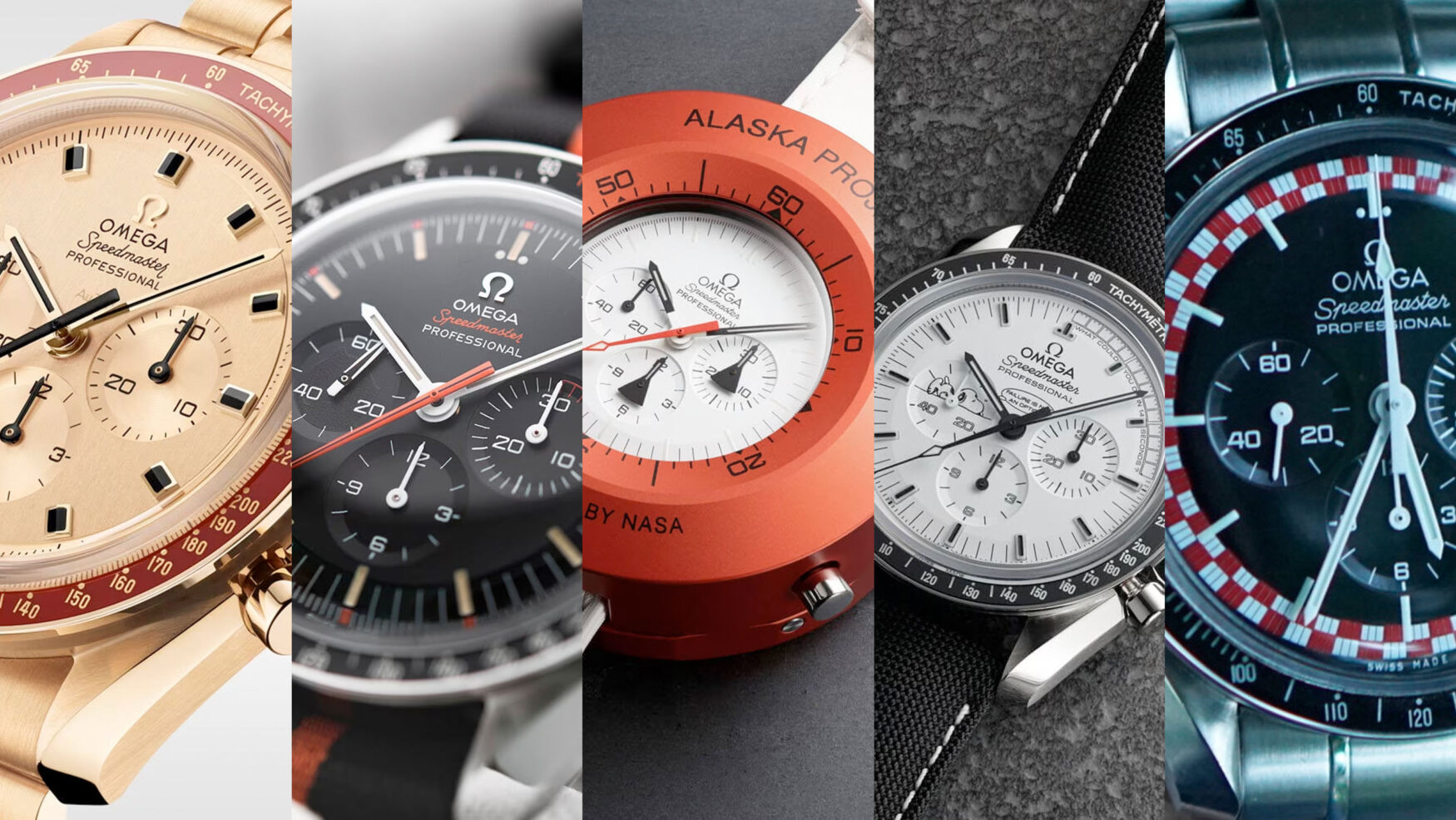 5 of the best Omega Speedmaster limited editions