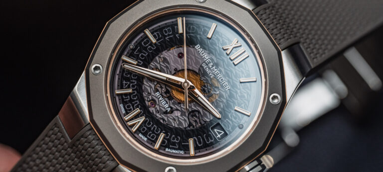 Hands-On: Baume & Mercier’s Titanium Riviera 39mm Watch Impresses