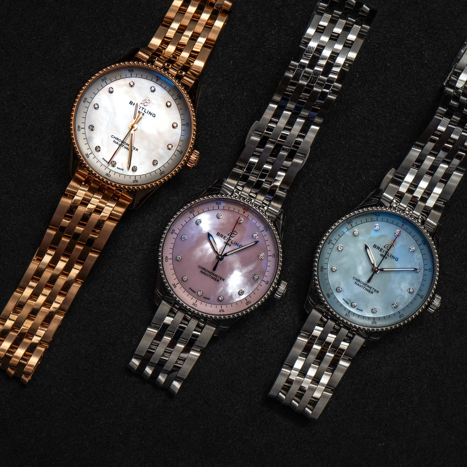 Hands-On Debut: Breitling Navitimer Automatic 32 & 36 Ladies Watch Collection