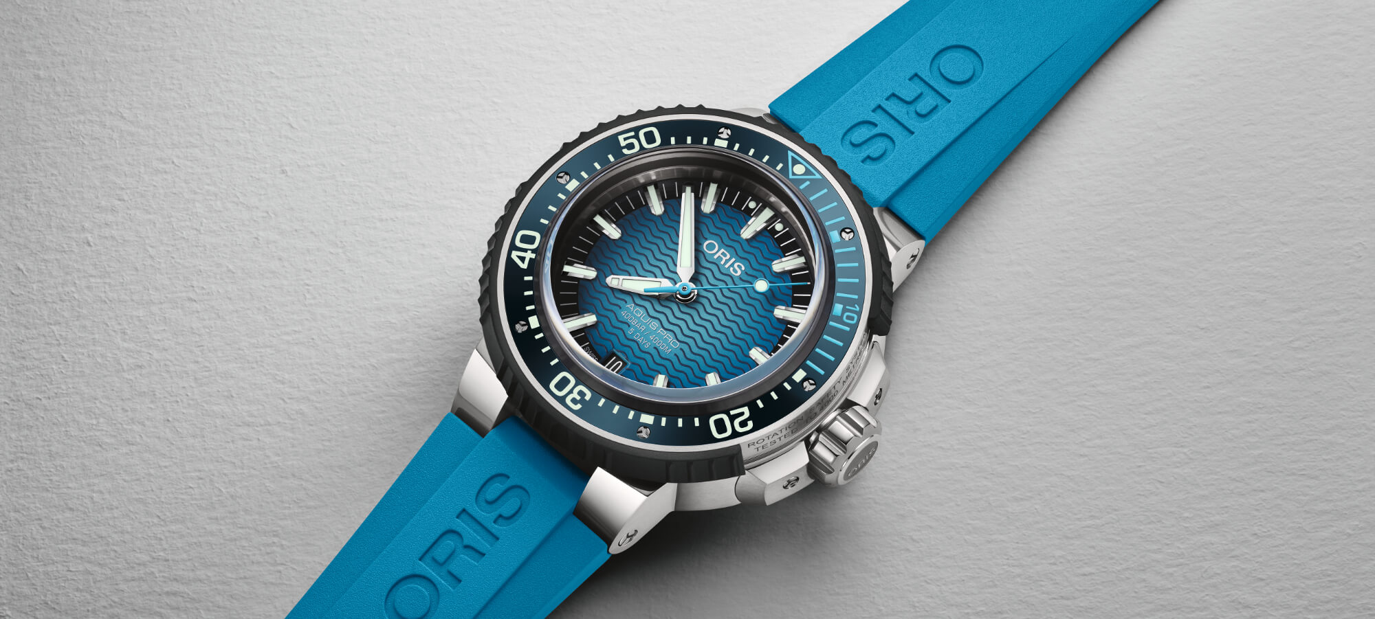 Oris Goes Deep With New AquisPro 4000m