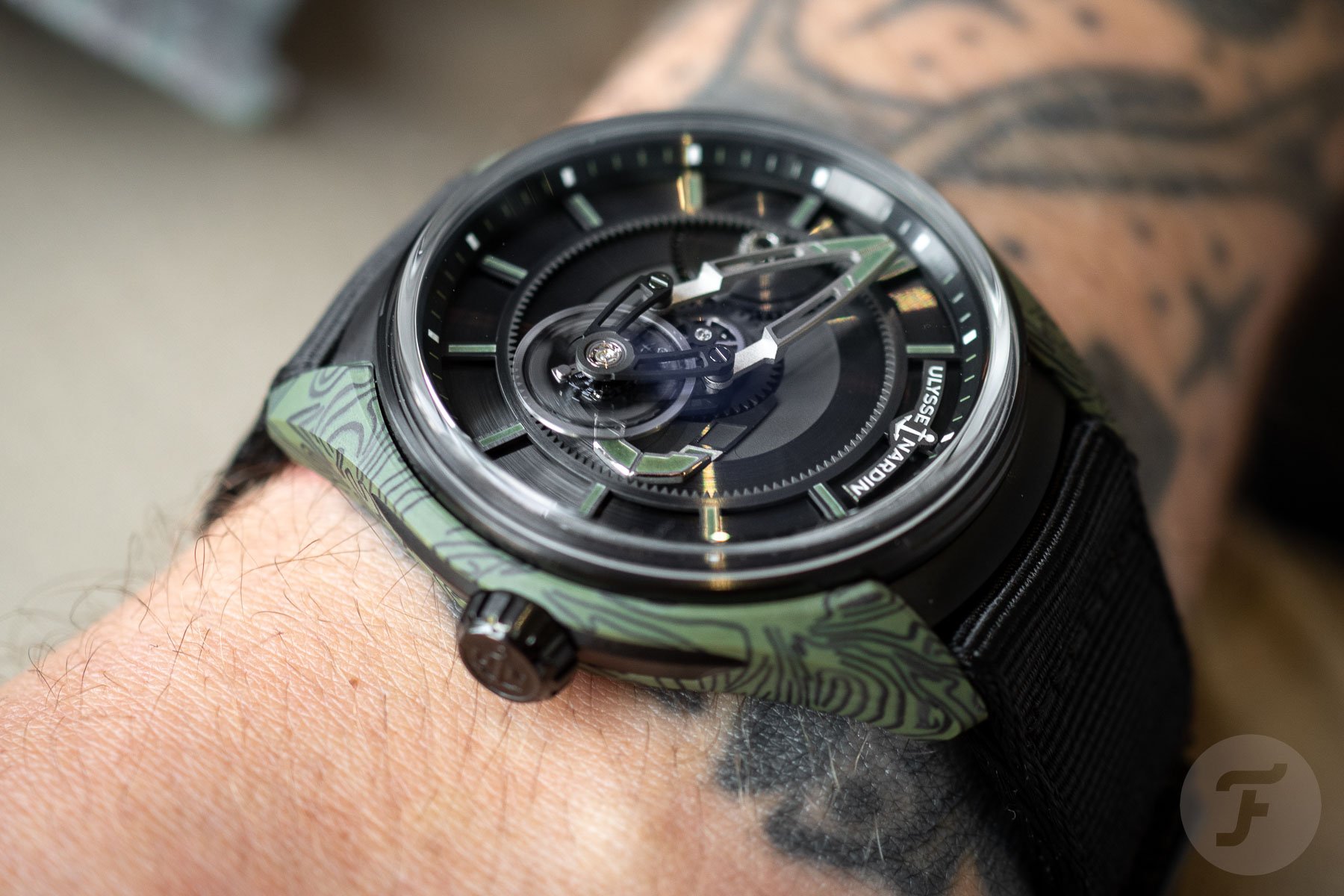Ulysse Nardin Dresses Freak X in Khaki 