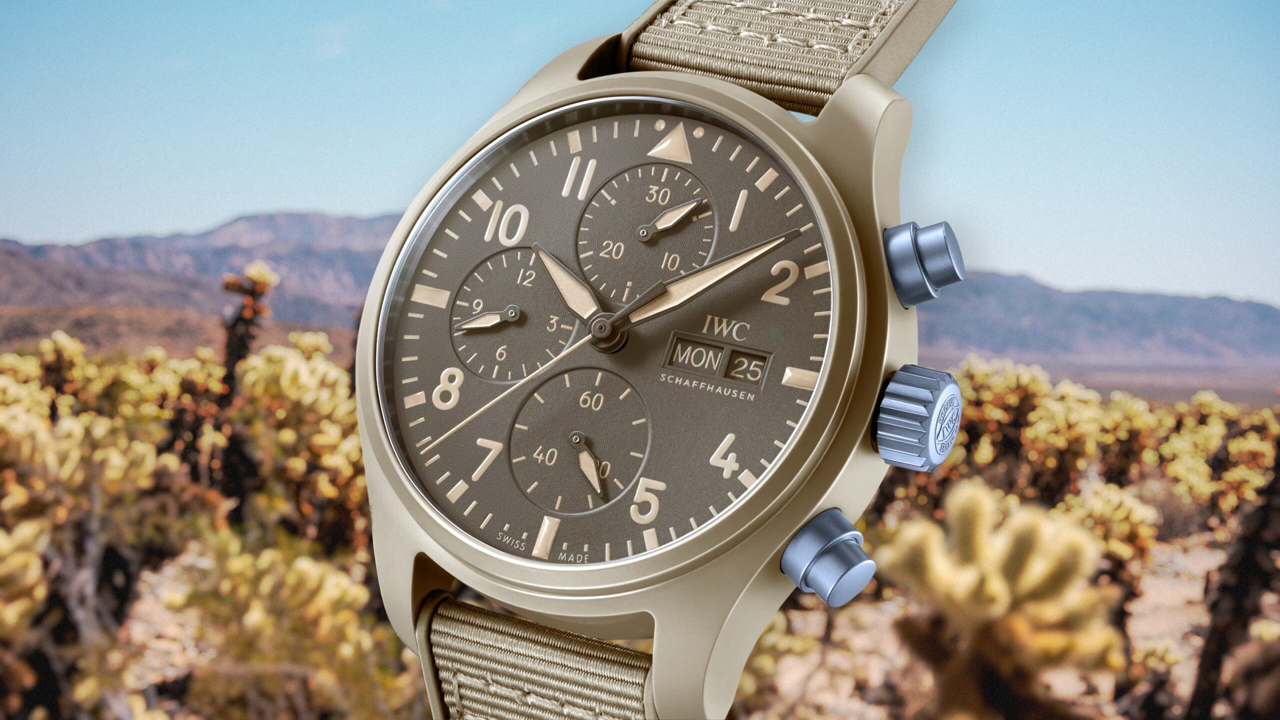 Introducing: IWC Surprise Launches A New ‘Mojave Desert’ Pilot’s Watch Chronograph 41 Top Gun Edition