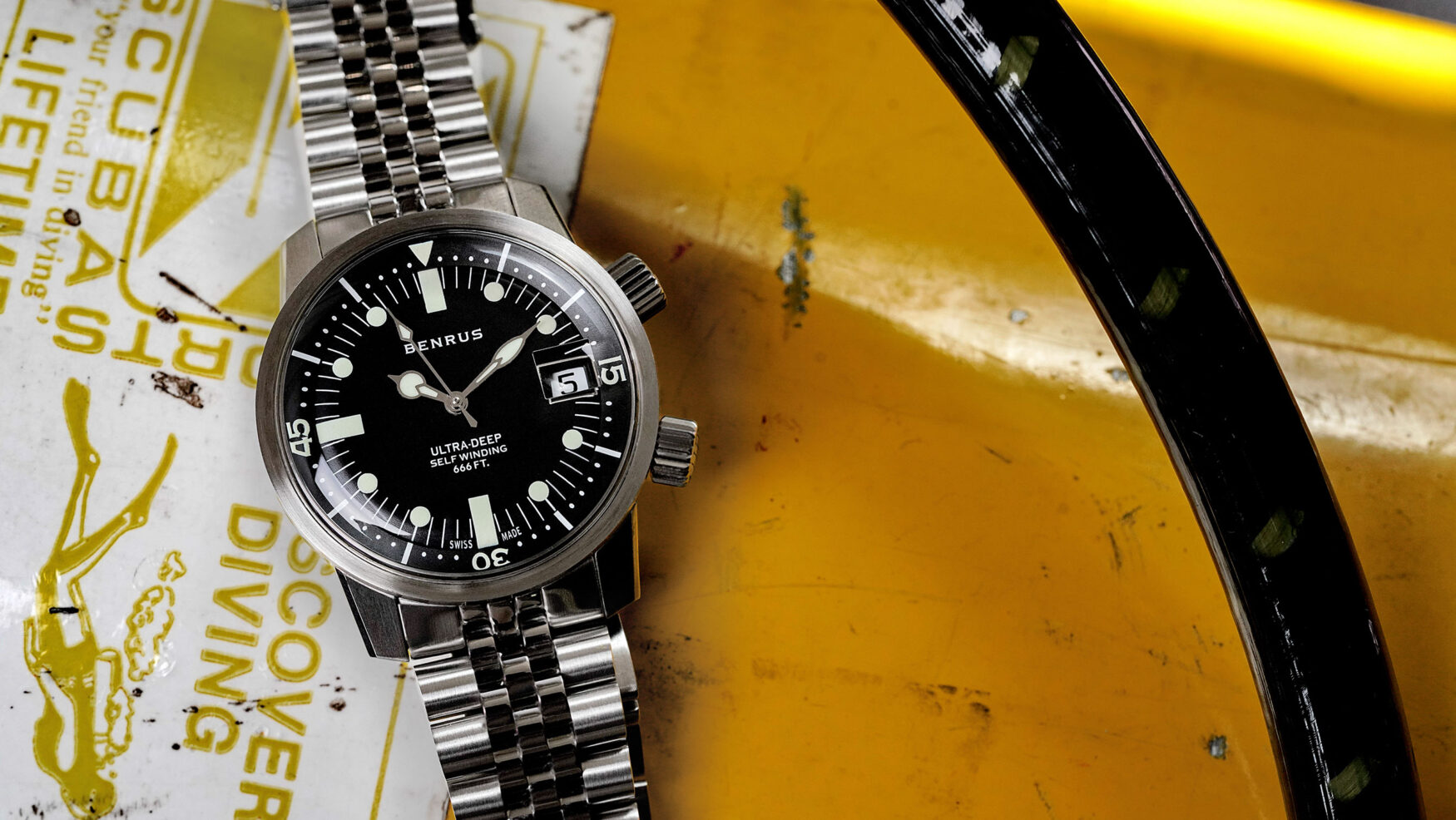 The Benrus Ultra-Deep copies a page from the history books