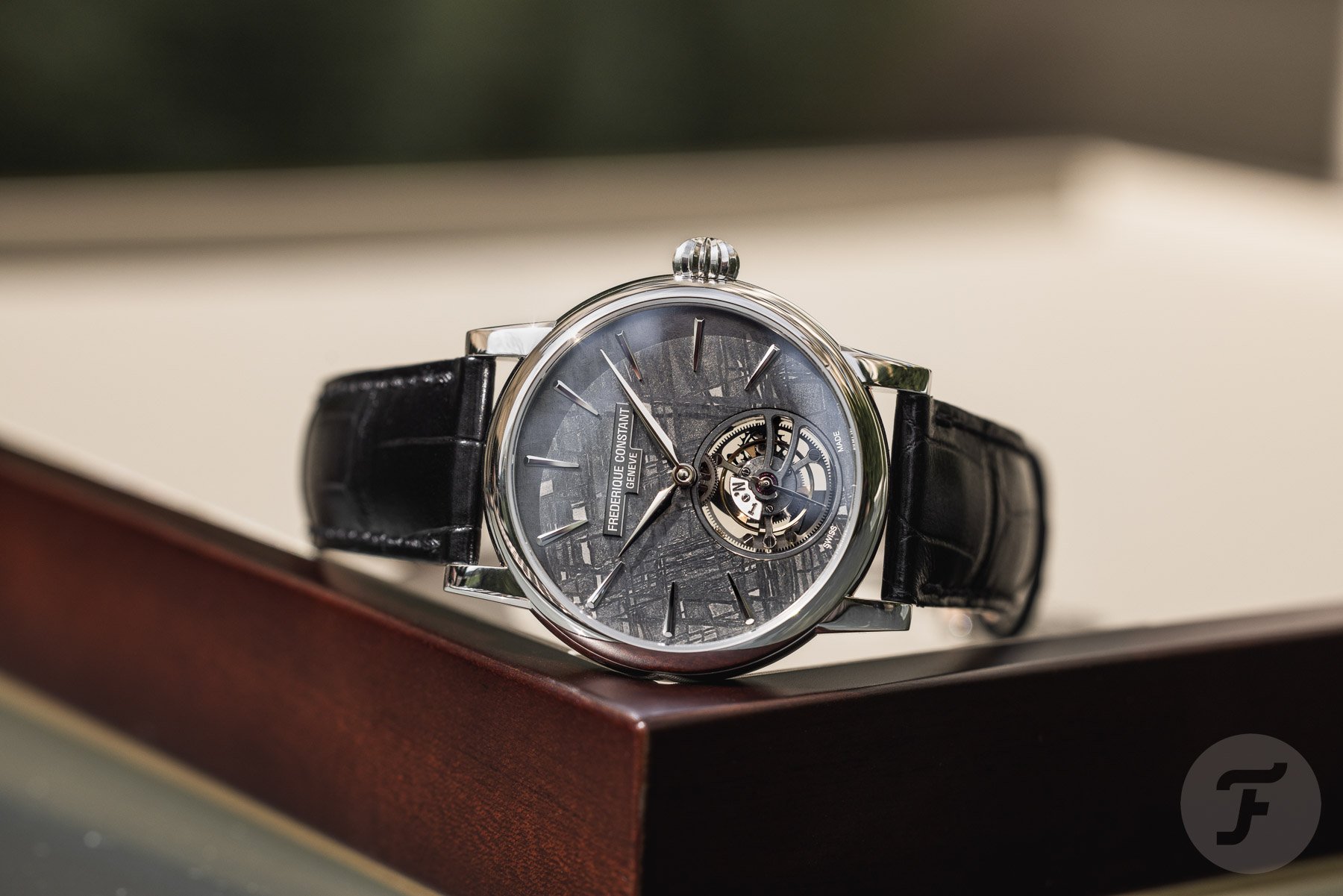 Hands-On With The Impressively Hand-Finished Frederique Constant Classic Tourbillon Meteorite Manufacture