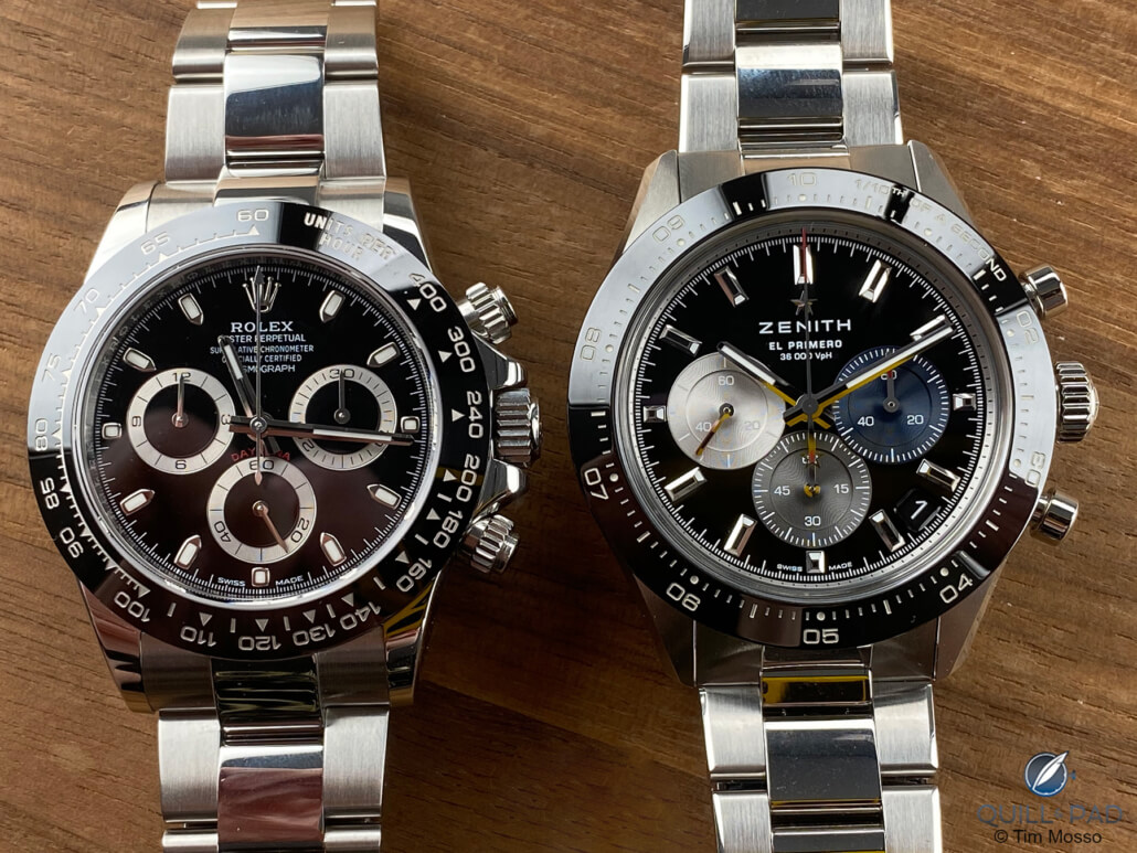Rolex Cosmograph Daytona vs. Zenith Chronomaster Sport: Head-to-Head
