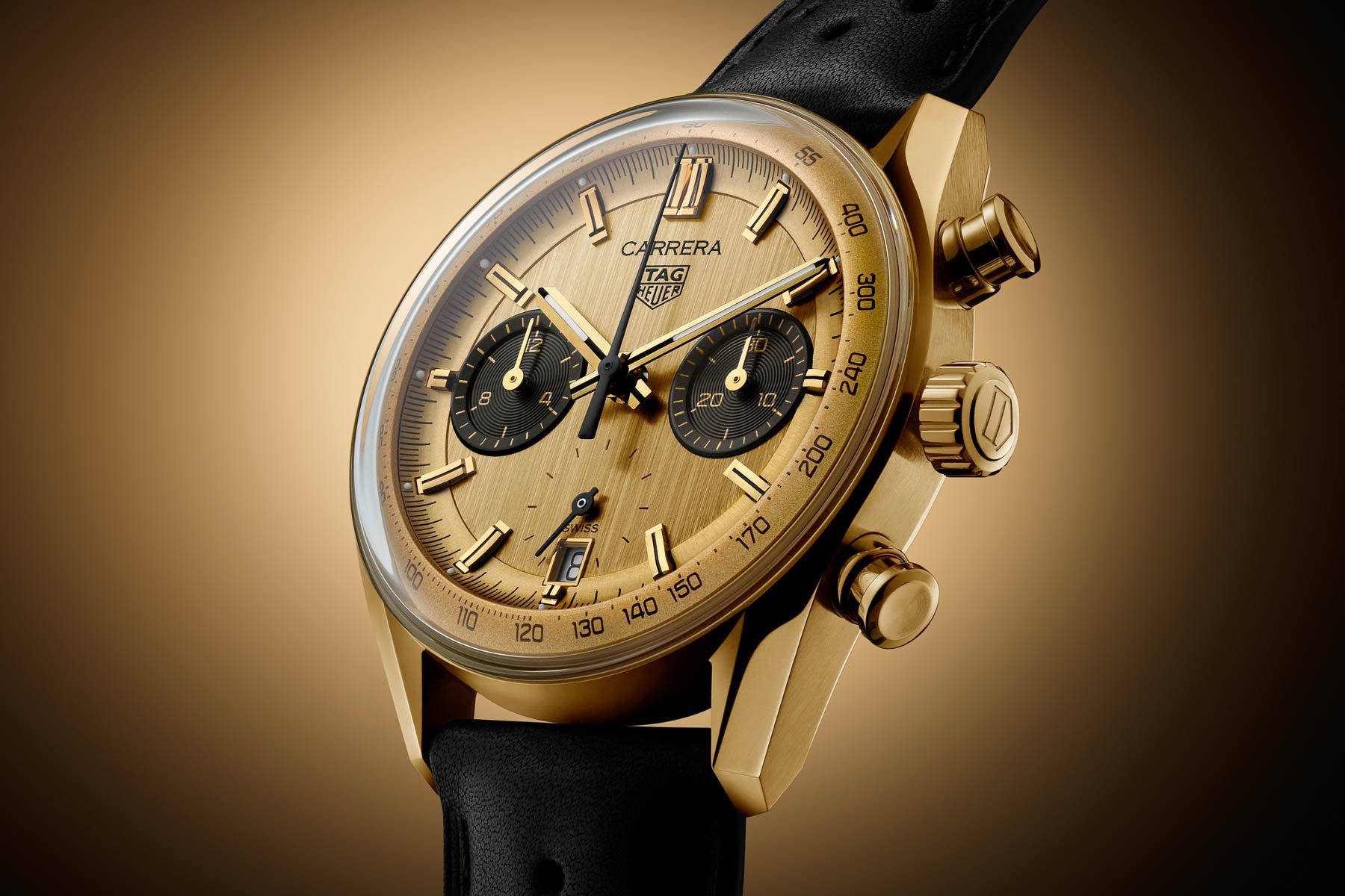 Introducing: The TAG Heuer Carrera Chronograph In 18K Gold