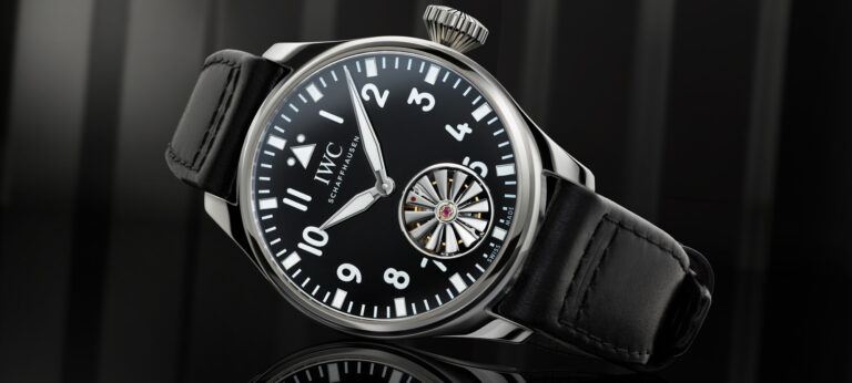 New Release: IWC Big Pilot’s Watch 43 Tourbillon Markus Bühler Watch With “Turbine”