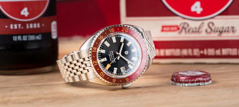 The Refreshing Jack Mason Dr Pepper® Strat-O-Timer GMT Watch