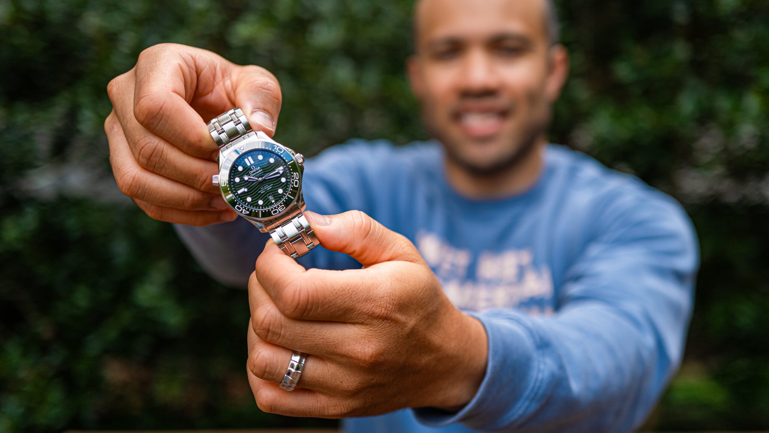 Hands-On: The Green Omega Seamaster Diver 300M (Video)