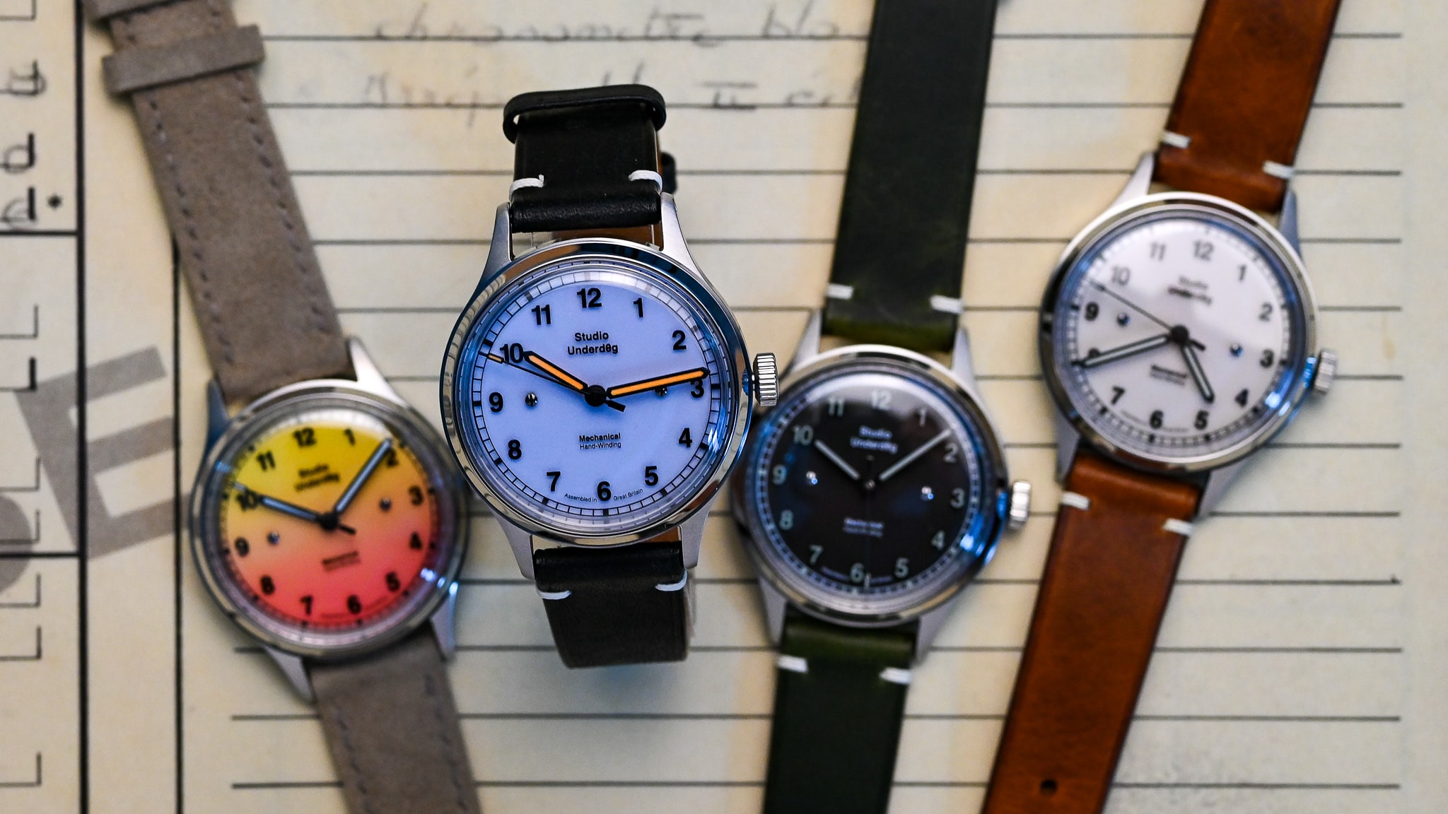 Introducing: Studio Underd0g’s Second Collection Makes Field Watches Fun (Live Pics)