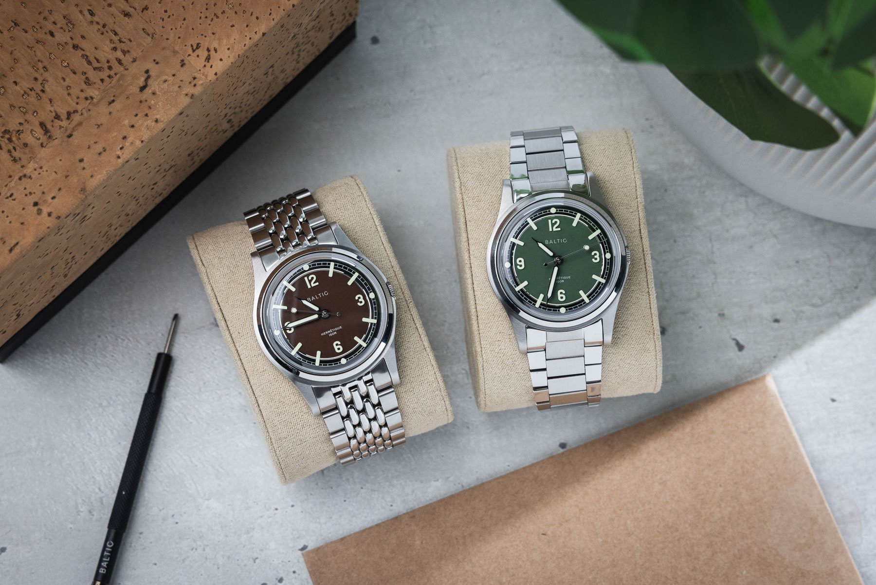 Sunday Morning Showdown: Baltic Hermétique Tourer Vs. Christopher Ward C65 Dune Automatic