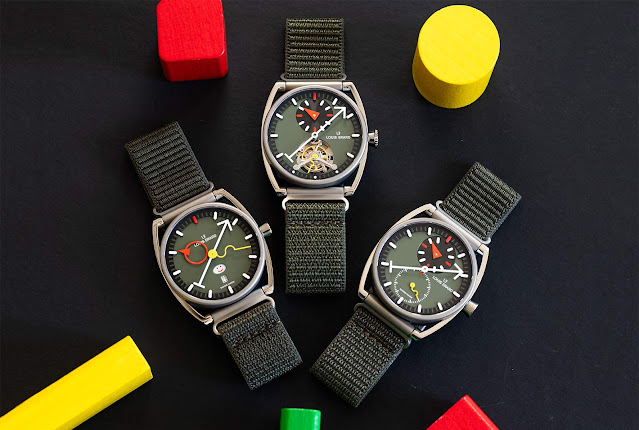 Louis Erard – Le Triptyque Louis Erard x Alain Silberstein Khaki with Le Régulateur Tourbillon