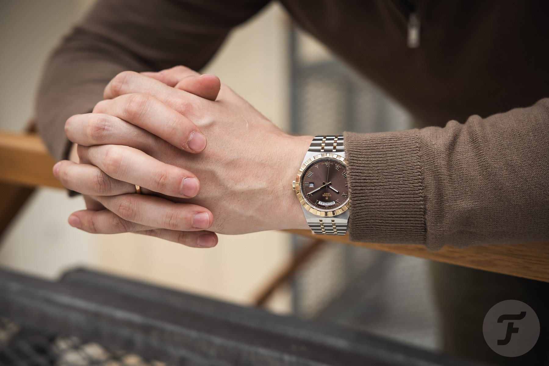 Hands-On With The Chocolate-Dial Tudor Royal In Steel And Gold