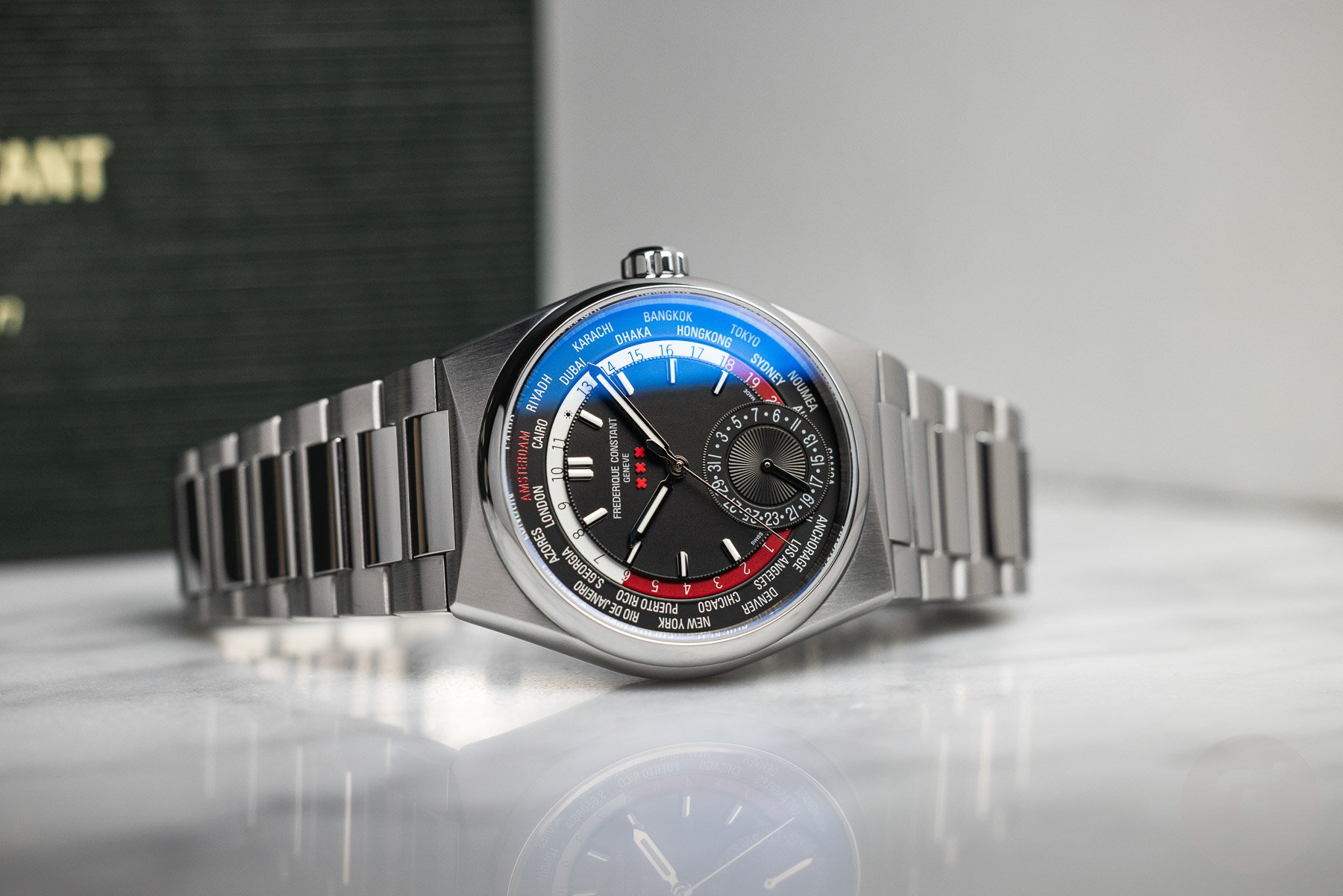 Introducing: The Ace Jewelers × Frederique Constant Highlife Worldtimer Amsterdam