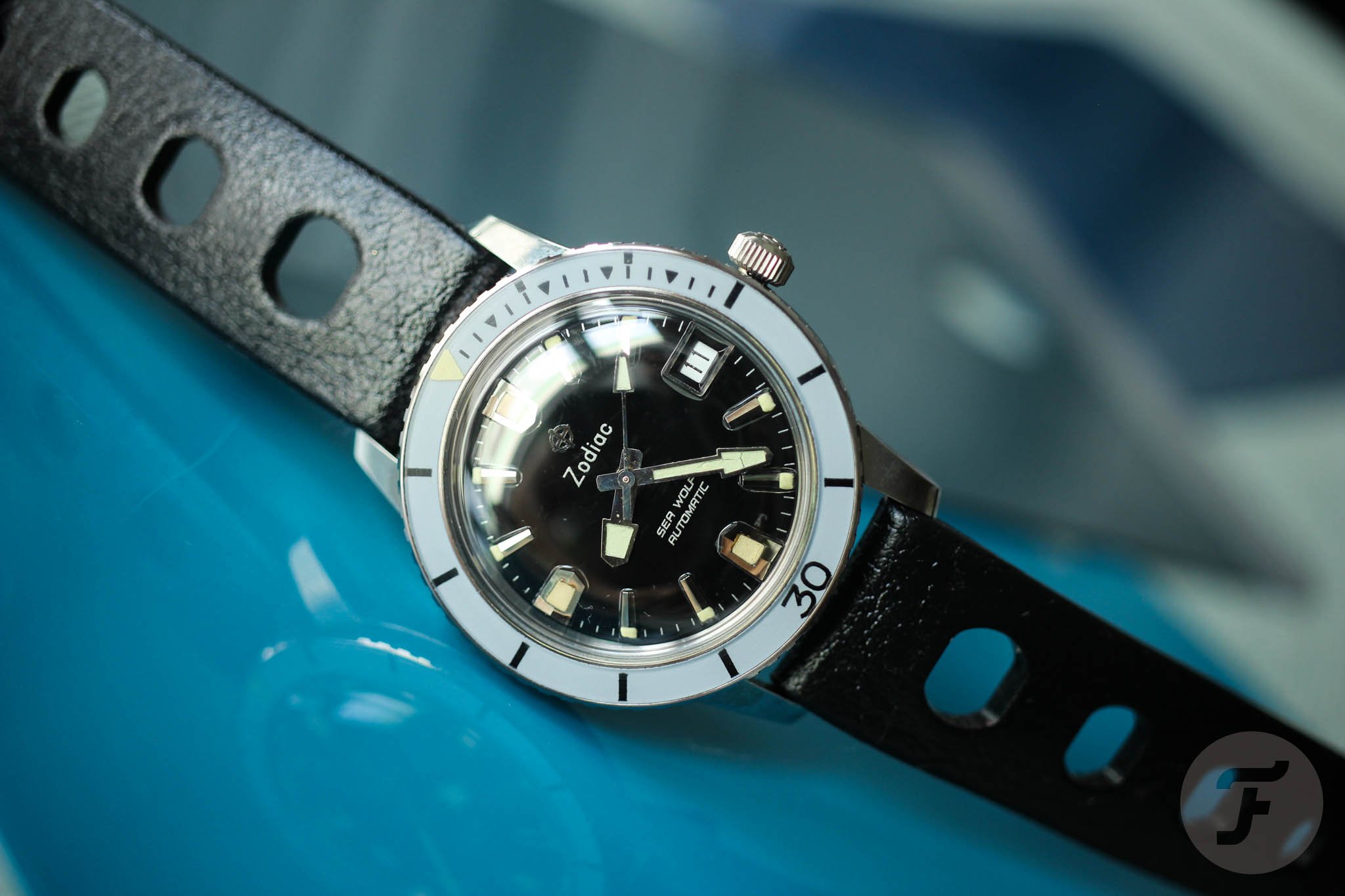 #TBT A New Old Stock Zodiac Sea Wolf Automatic With Shovel Hands