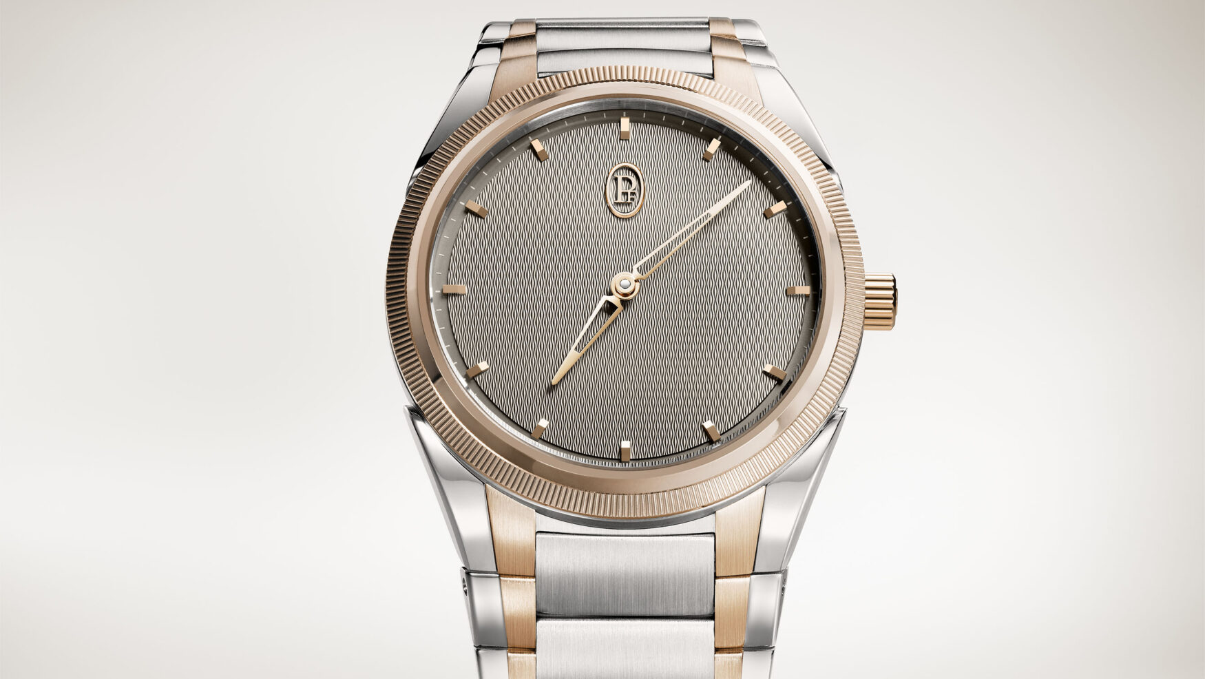 The Parmigiani Fleurier Tonda PF Automatic 36mm brings back two-tone