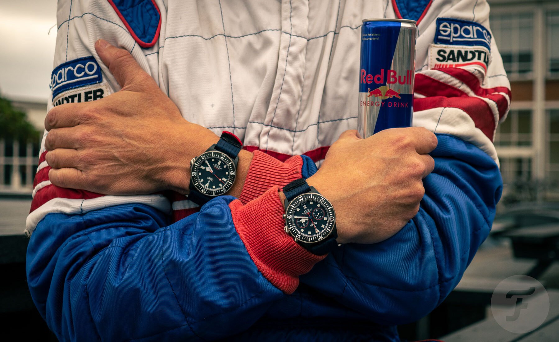 Your Monday-Morning Dose Of Caffeine — The Tudor Pelagos FXD “Alinghi Red Bull Racing Edition” Watches