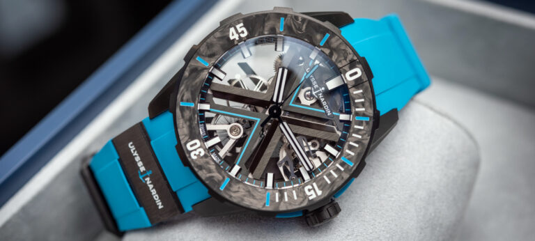 Hands-On: Ulysse Nardin Diver X Skeleton Azure Watch