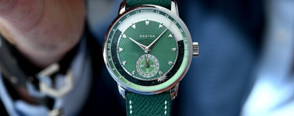 First Look – The Lush Green Dial of the Krayon Anywhere Aurora