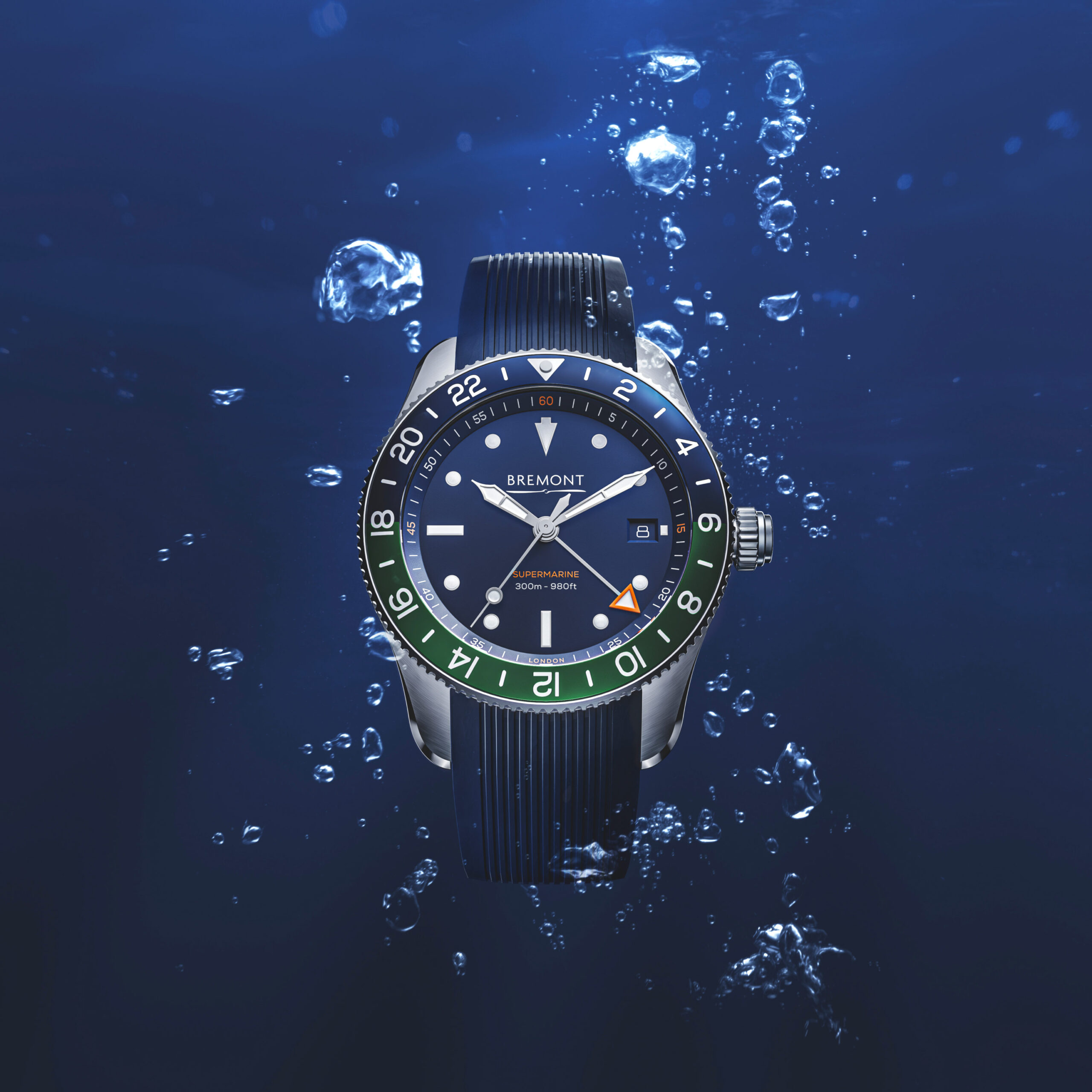 Debuting at WatchTime New York 2023: The New Bremont Supermarine GMT S302