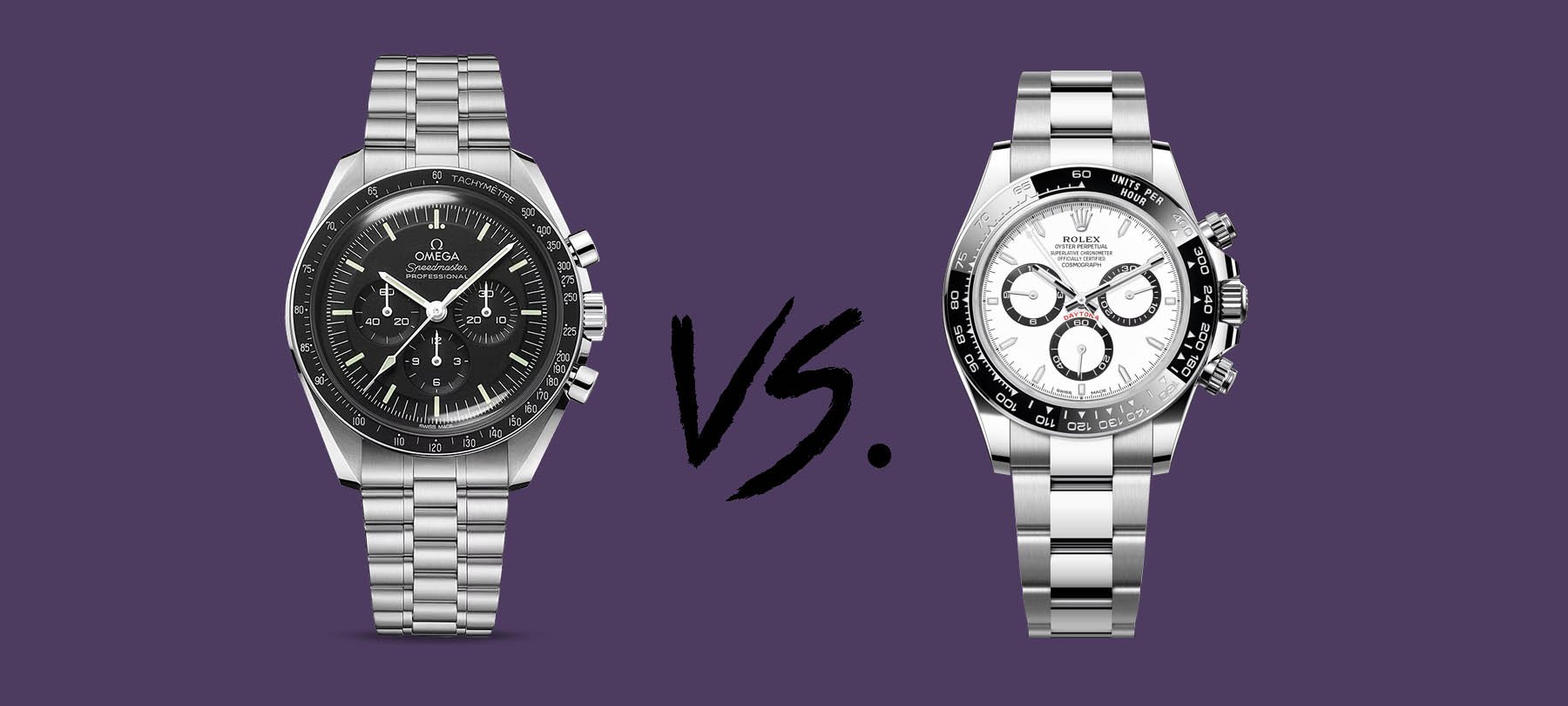 Sunday Morning Showdown: Omega Speedmaster Professional Vs. Rolex Cosmograph Daytona