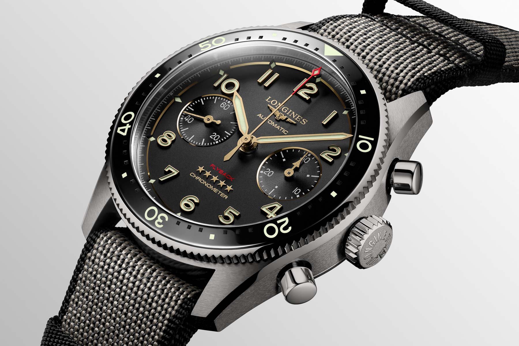 Introducing: The New Longines Spirit Flyback Titanium