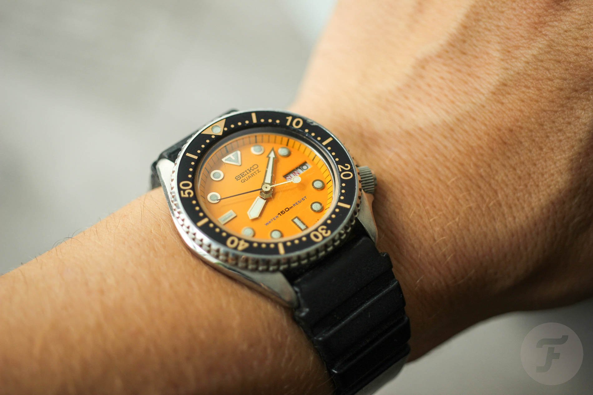 #TBT A Farewell-Summer Song By The Orange Seiko 6458-600A Diver