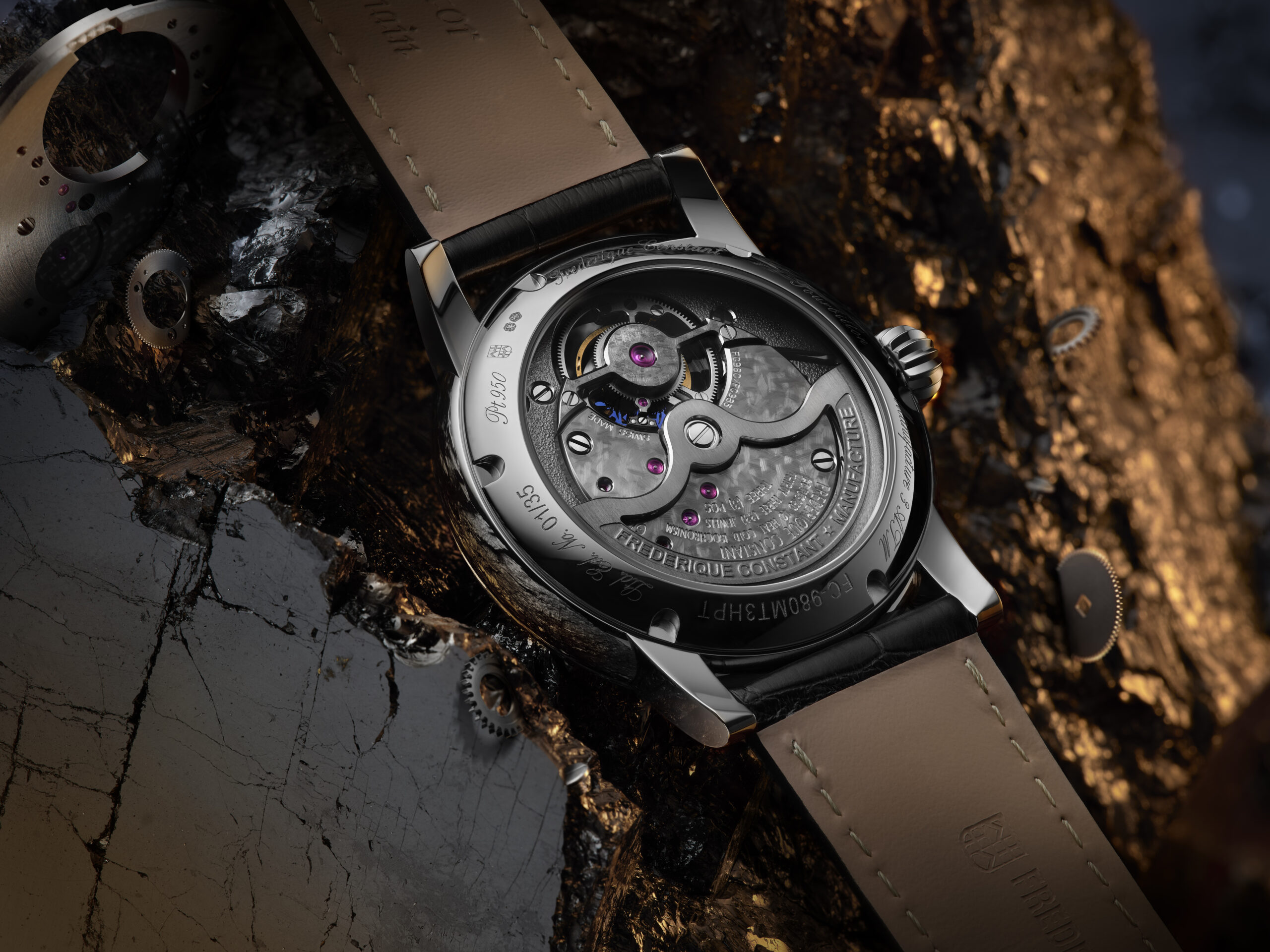 Frederique Constant Celebrates Tourbillon Anniversary with Meteorite Dial 
