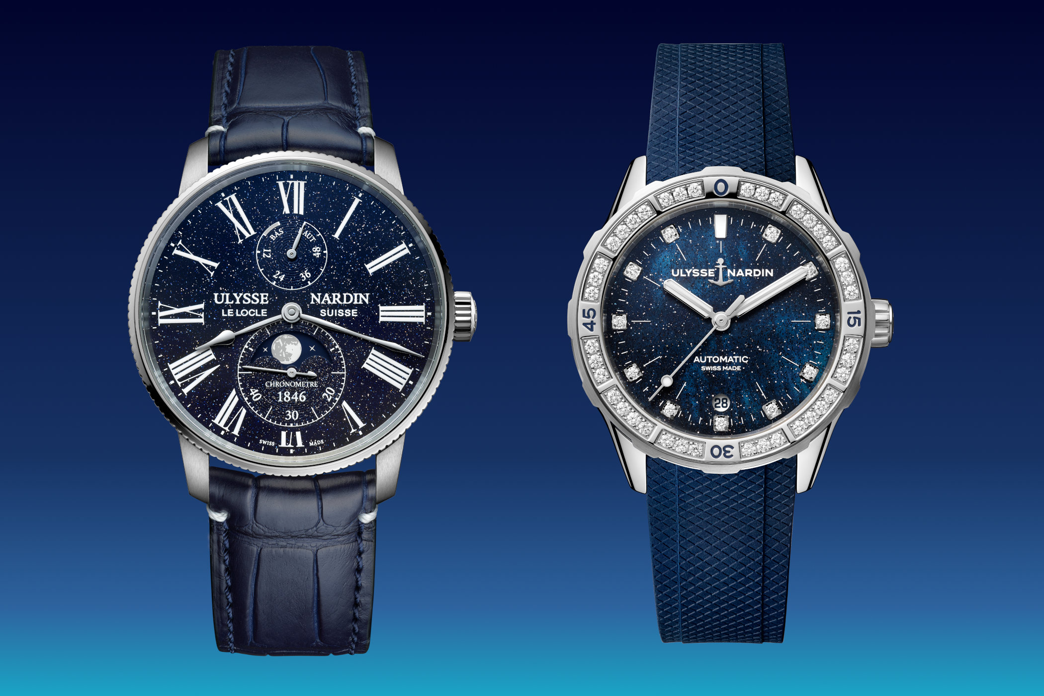Introducing the Ulysse Nardin Diver Starry Night and Marine Torpilleur