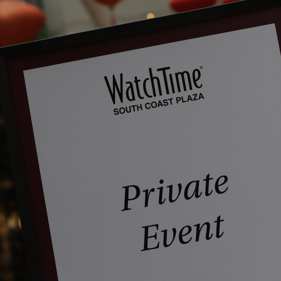 Photo Recap: WatchTime Collector Event at South Coast Plaza