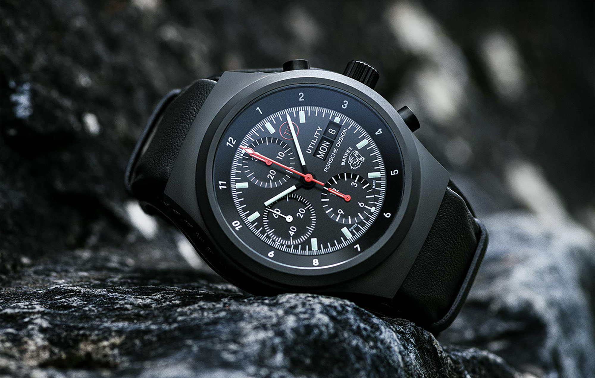 Porsche Design Chronograph 1 Gets Titanium Carbide Case
