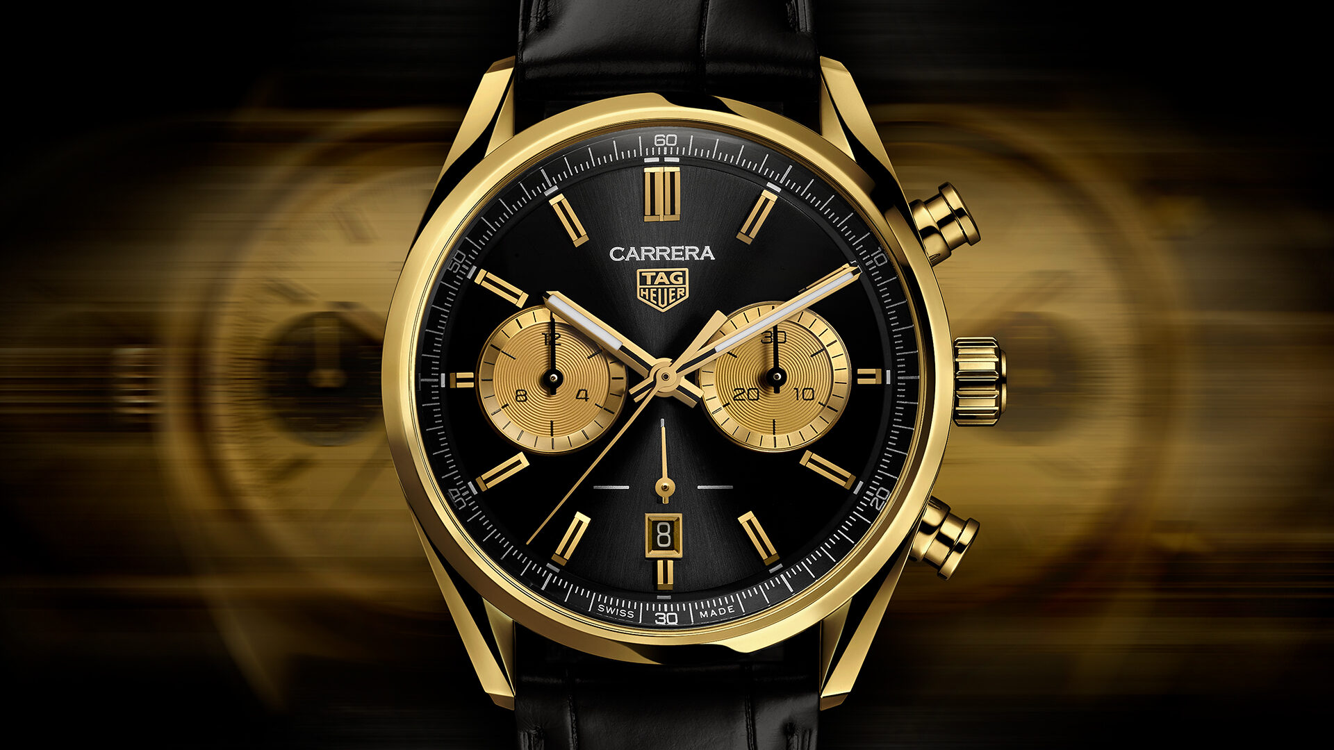 The latest TAG Heuer Carrera is a golden tribute to its racing legacy