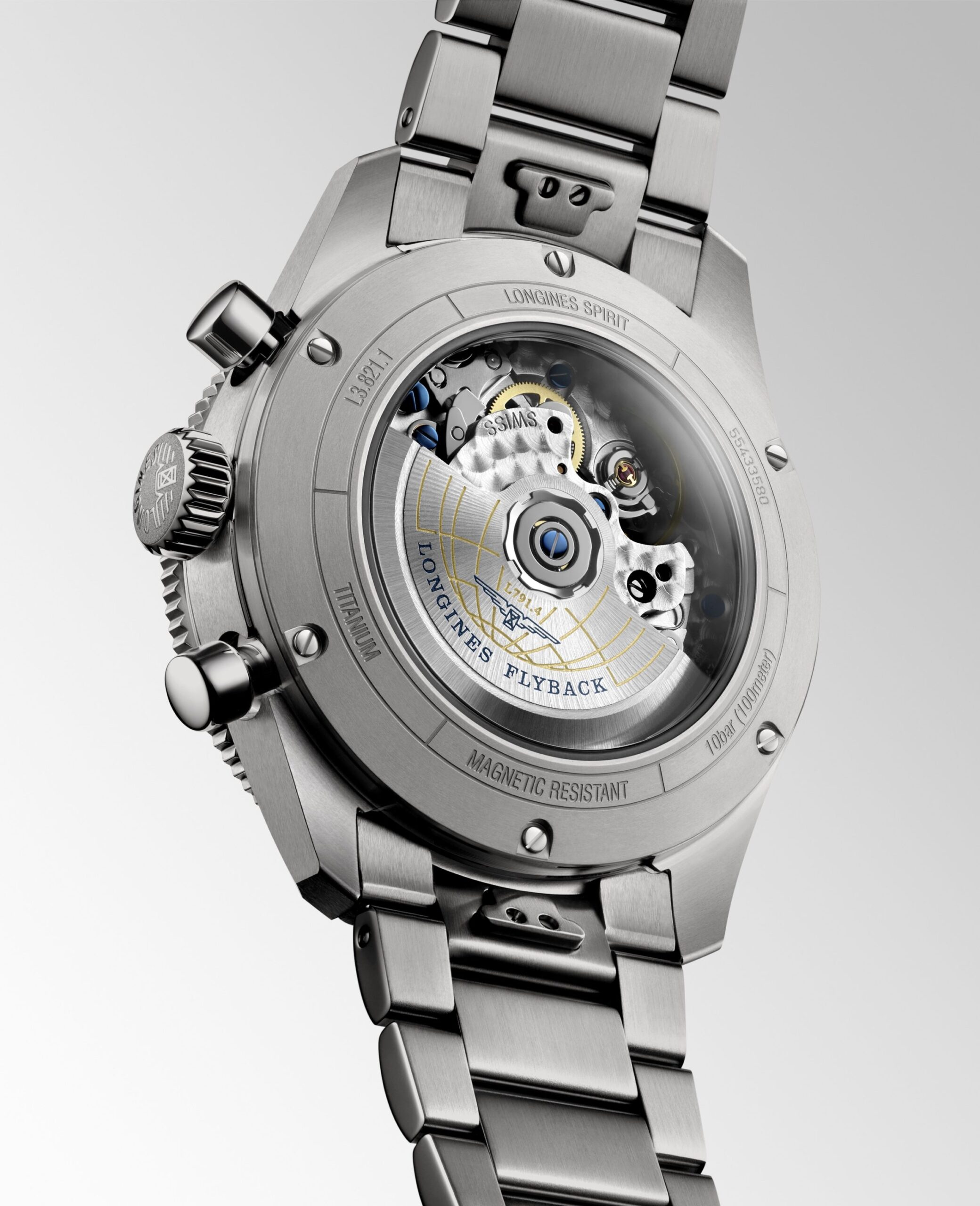 The Sky is the Limit: Longines Releases the Longines Spirit Flyback in Titanium