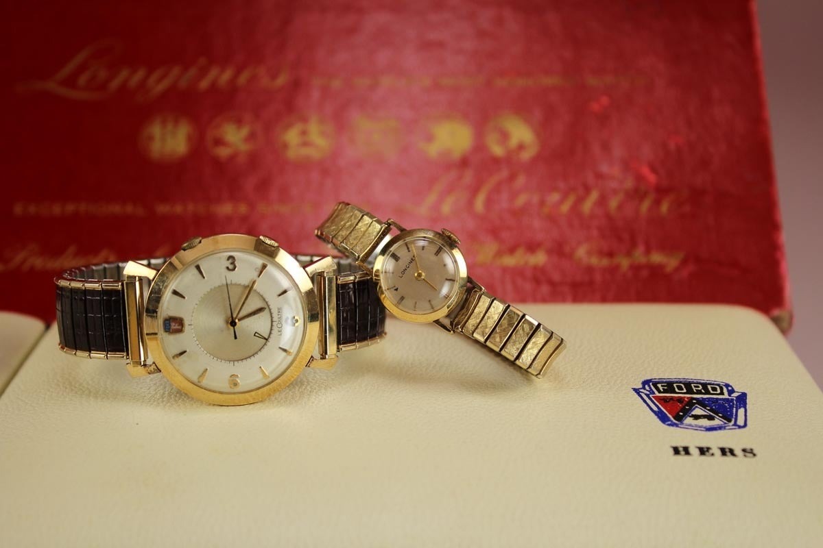 #TBT The 1955 Ford LeCoultre & Longines His And Hers Set