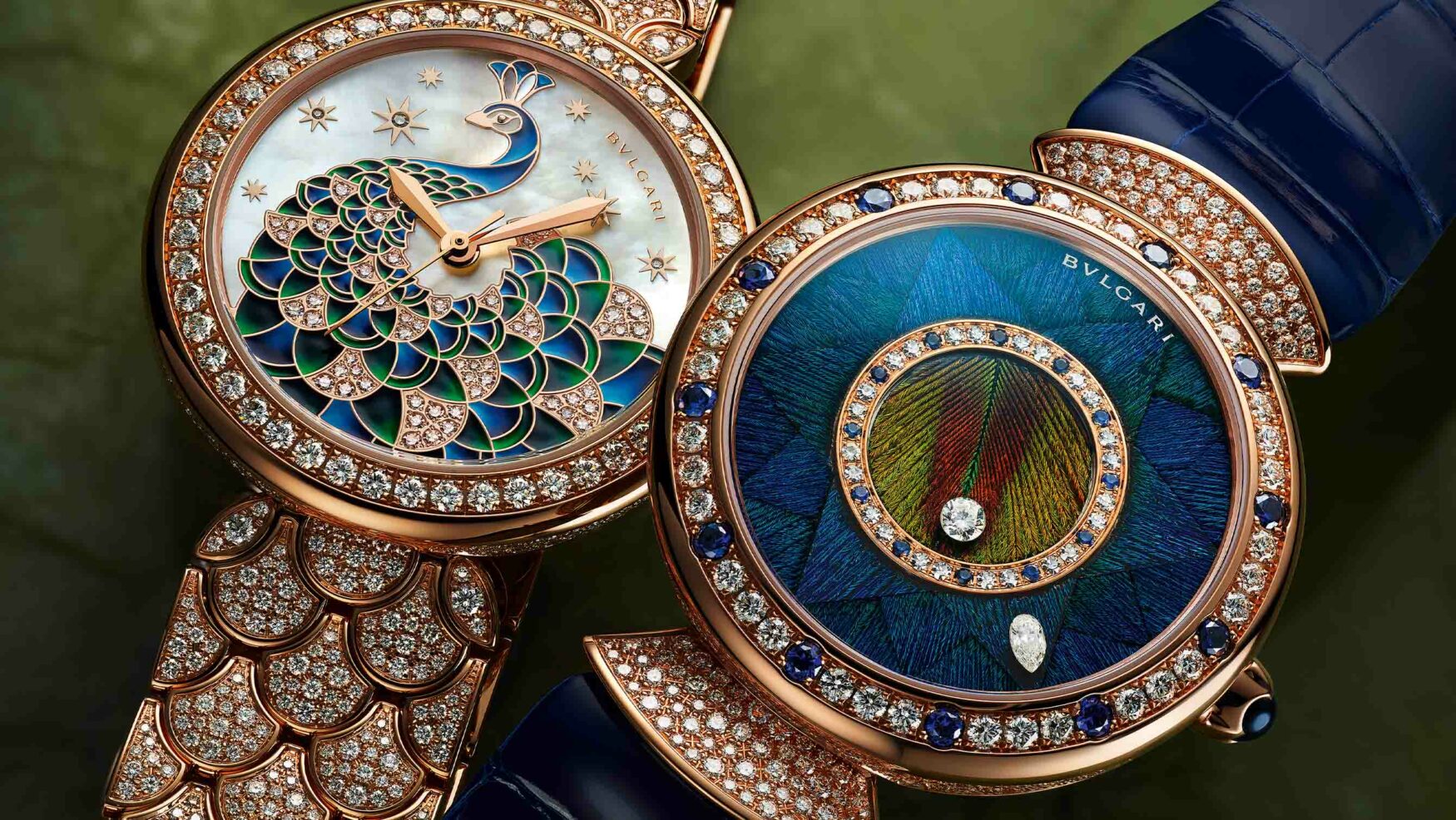 Tickle your fancy with the feathers of Bulgari’s Divas’ Dream Peacock