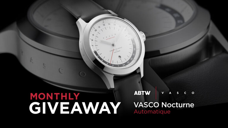 WATCH GIVEAWAY: Vasco Nocturne Automatique