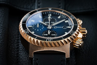 H2O KALMAR CHRONOGRAPH in BRONZE or STEEL [tougher than your average chronograph]