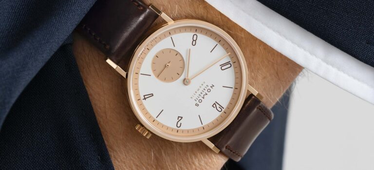New Release: NOMOS Tangente Rose Gold Neomatik – 175 Years Watchmaking Glashütte