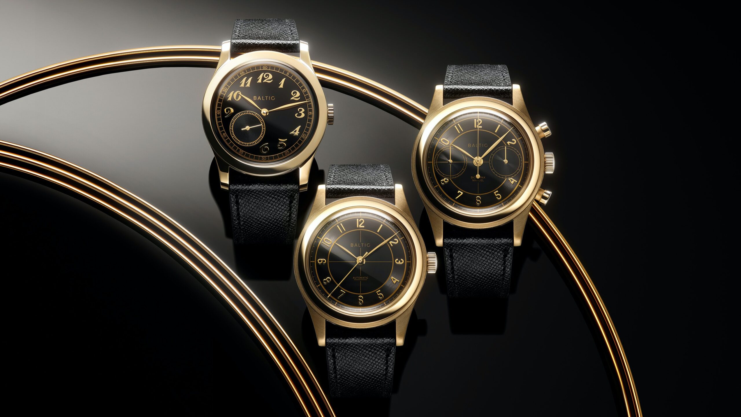 Introducing: Baltic Goes Black And Gold With Three New Takes On Core Models