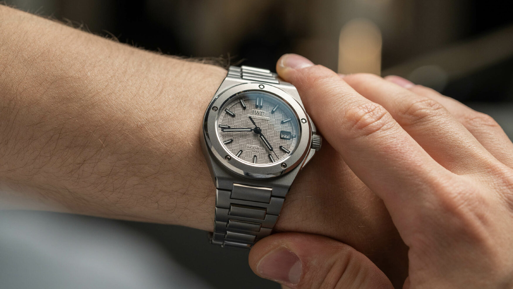 The IWC Ingenieur Titanium is Genta in the 21st century