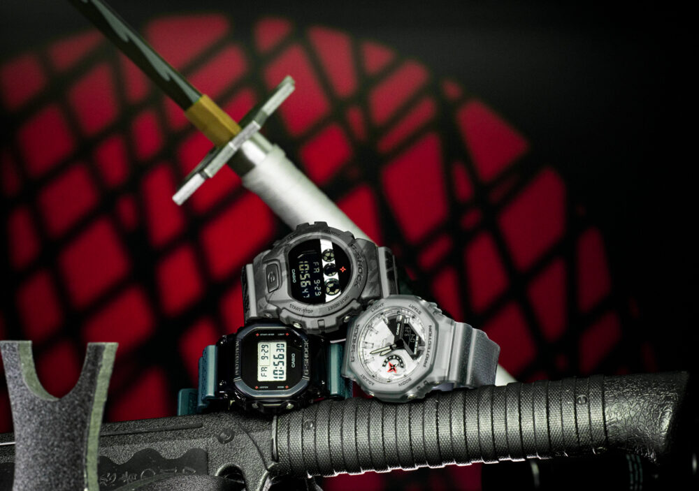 G-Shock watches shadow Japanese Ninjas