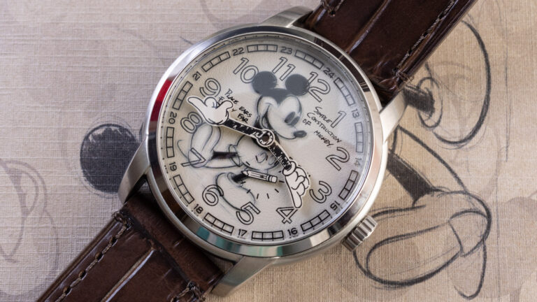 Hands-On: Disney x Fossil Limited-Edition Sketch Mickey Mouse Watch