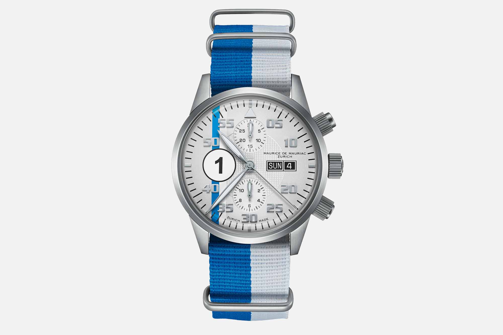 Maurice de Mauriac Honors Classic Motorsport with a Customizable Chronograph