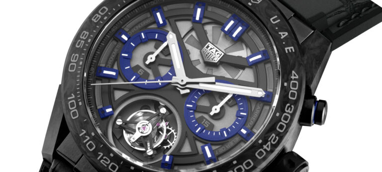 New Release: TAG Heuer Carrera Tourbillon H02T Dubai Skyline Watch