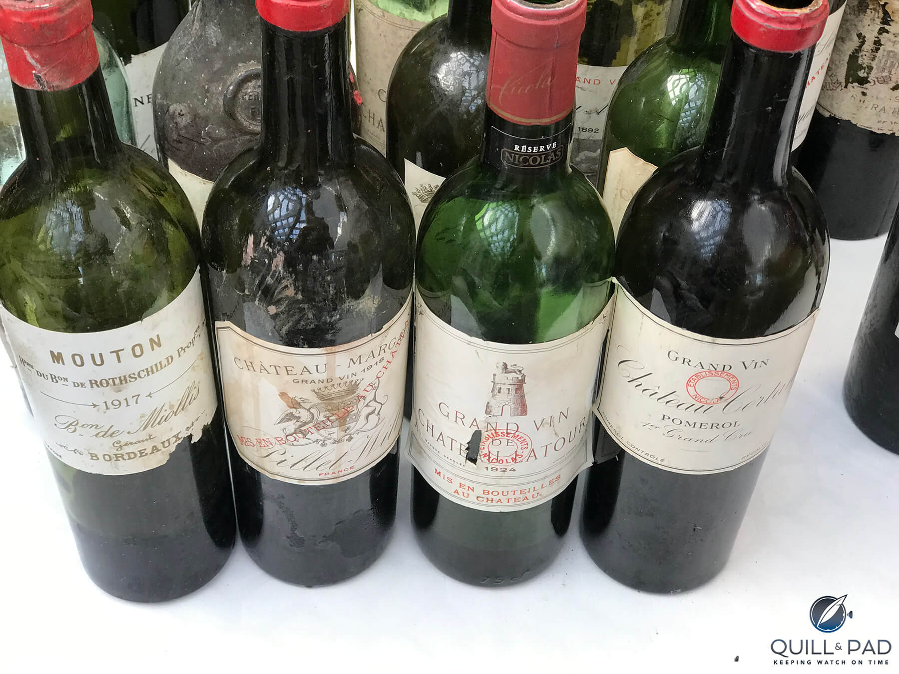 Old (Very Old) Vintage Bordeaux Tasting: Time Traveling with Decadence