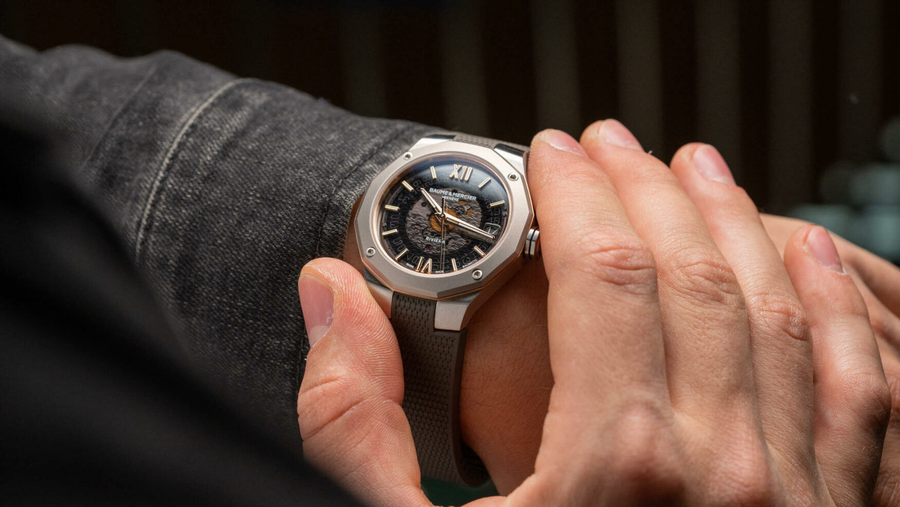 The Riviera 39 is Baume & Mercier’s mid-size champion